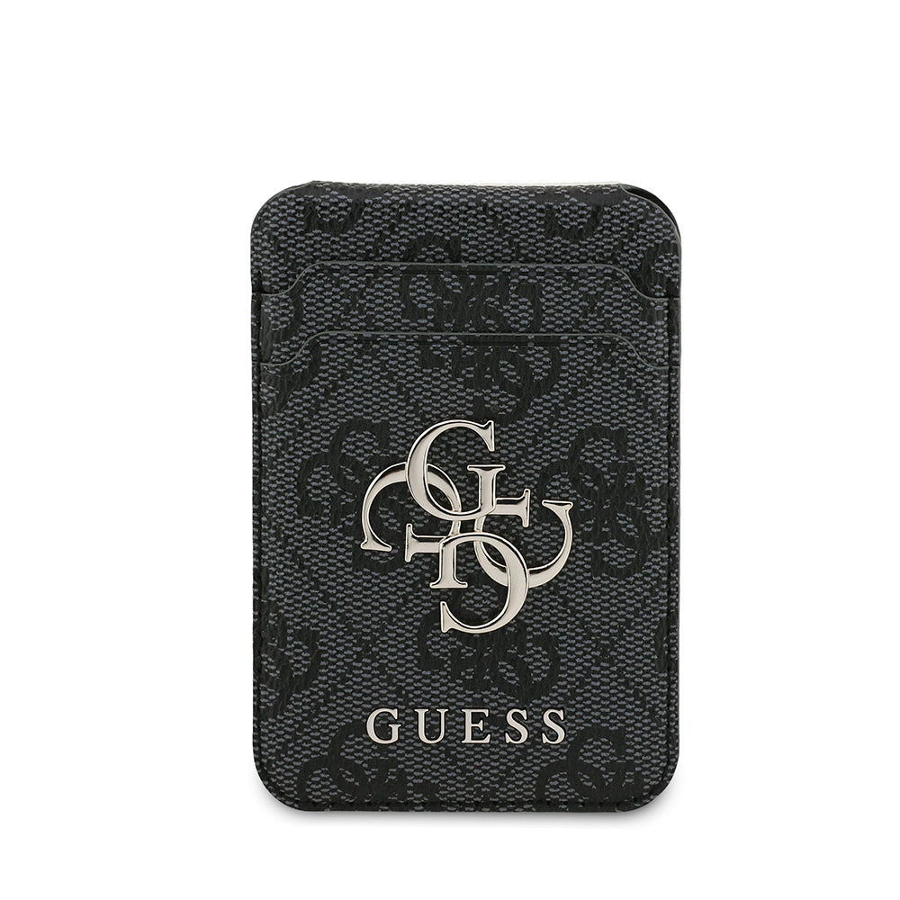 Guess Orjinal Lisanslı PU Deri 4G Desenli Metal Büyük 4G ve Yazı Logolu Standlı Magnetik Kartlık Guess Orjinal Lisanslı PU Deri 4G Desenli Metal Büyük 4G ve Yazı Logolu Standlı Magnetik Kartlık